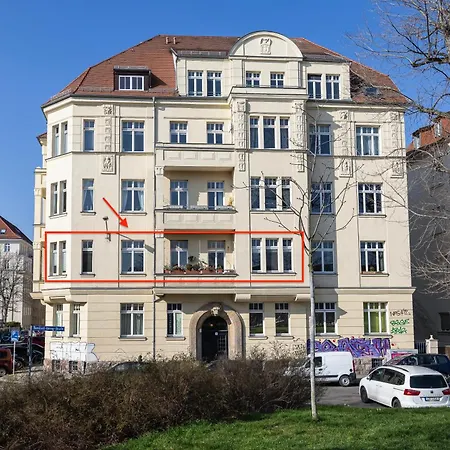 Апартаменты Traber 2 Sz Balkon 2 Badezimmer Suedvorstadt Лейпциг