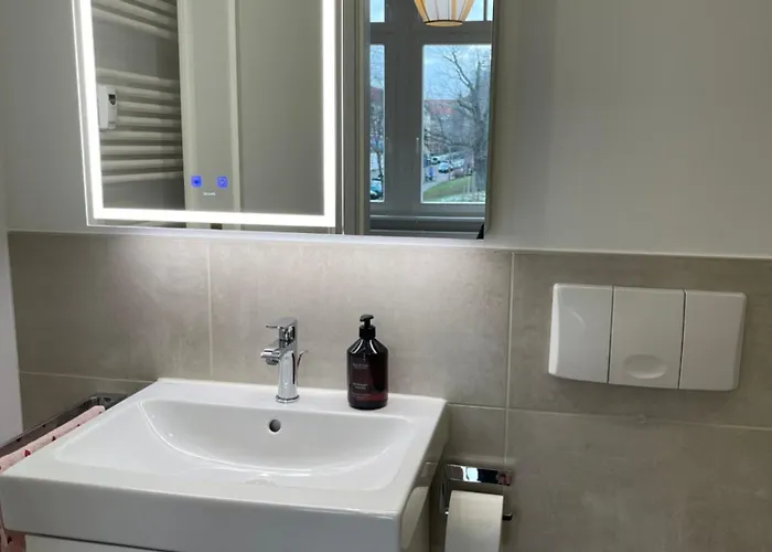 Traber 1 Sz Balkon 2 Badezimmer Suedvorstadt 아파트 라이프치히